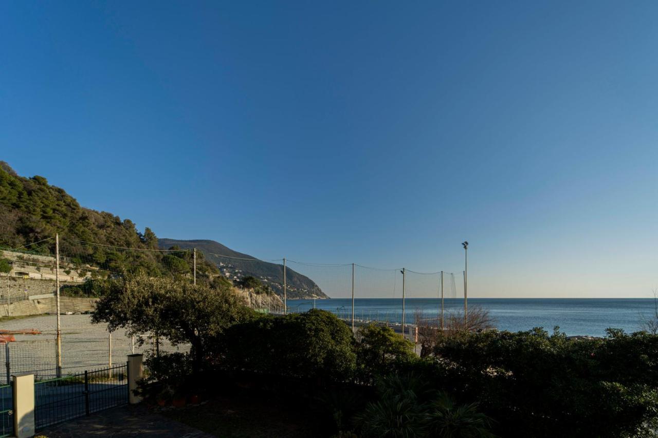 111 - Casa La Secca Vista Mare, 100Metri Dalla Spiaggia E Mare Moneglia Luaran gambar